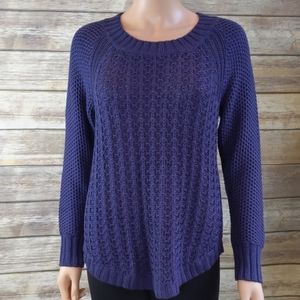 Calvin Klein Jeans Patriot Blue Knit Sweater NWT